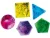 Geometric gel shapes