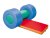 Foam parts (large barbell and mattress)
