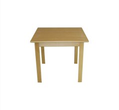 Kinder-Tisch BUCHE Quadrat - natur
