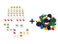 Stavebnice Morphun - 3D Domino (zvířata)