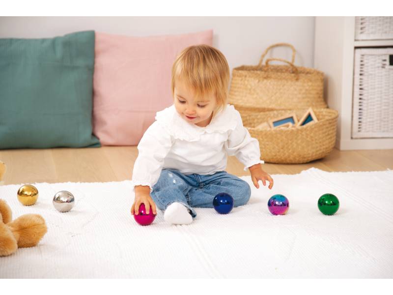 Senzorické koule - sada 6ks