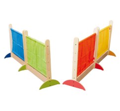 Bunter Paravent (mehrere Farben)