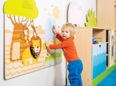 Sensory wall board SAFARI (120 cm)