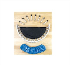 Runde Kinder-TRAMPOLINE