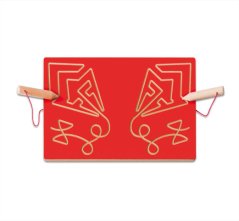 Holz-Grafomotoriktafel DRACHE