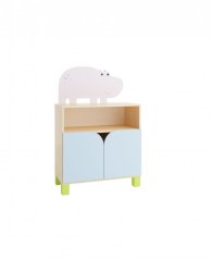 Shelving cabinet (hippo, SAFARI), on legs