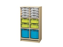 Skříň s boxy CUBO (modul 30)