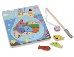 Magnetic fish puzzle