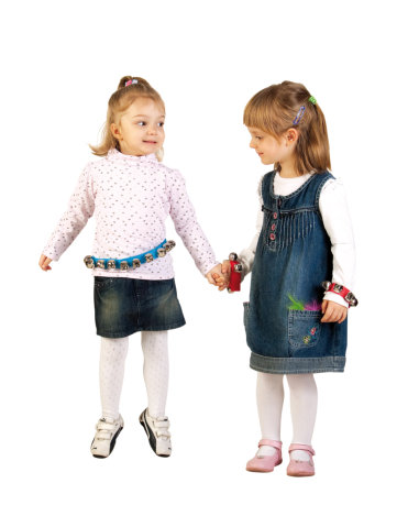 Kinder-Musikinstrument Rasseln für den Gürtel