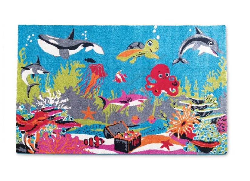 Children's carpet - ocean (4 x 5 m)
