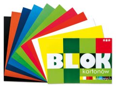 Barevný kartonový blok A4 30 listů
