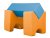 Foam parts (cuboid and two bases)