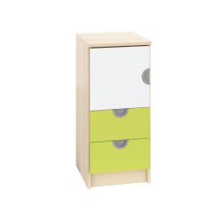Skříňka s dvířky a šuplíky CUBO (modul 2)