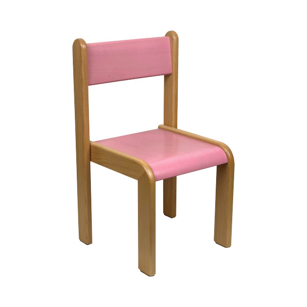 Farbenfroher Kinderstuhl NELA Pastell (Sitzfläche + Rückenlehne) - Velikost: 26 cm