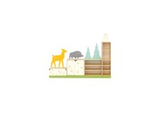 Furniture set 3 (FOREST)