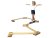 Collapsible gymnastics beam (expanded)