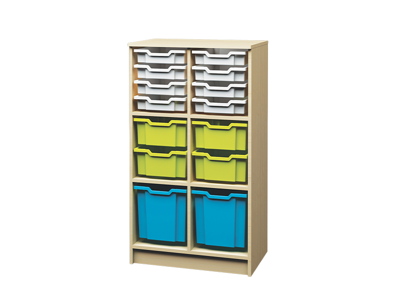 Skříň s boxy CUBO (modul 30)
