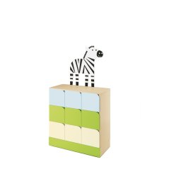 Cabinet with doors (zebra, SAFARI)