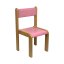 Farbenfroher Kinderstuhl NELA Pastell (Sitzfläche + Rückenlehne) - Velikost: 26 cm