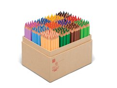 Dlouhé silné pastelky - set 300 ks.