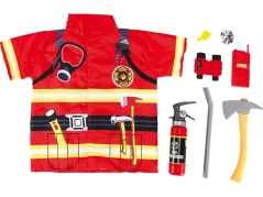 Firefighter costume with accessories