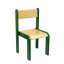 Farbenfroher Kinderstuhl NELA (mit farbigen Seiten) - Velikost: 42 cm
