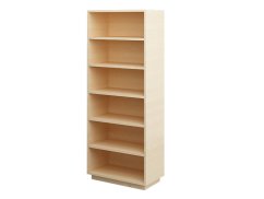 Tall cabinet without doors, birch (EXCLUSIVE)