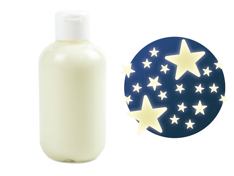 Tempera svítící ve tmě, 250ml