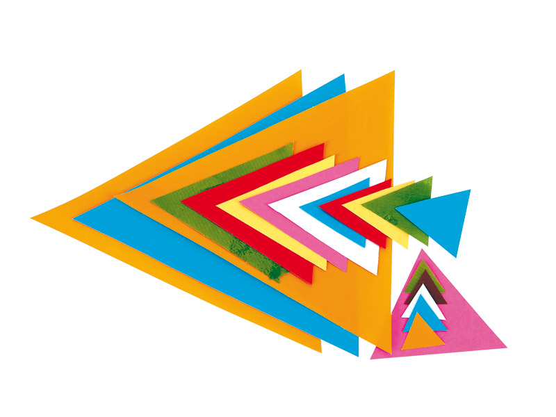Trojúhelníky pro origami