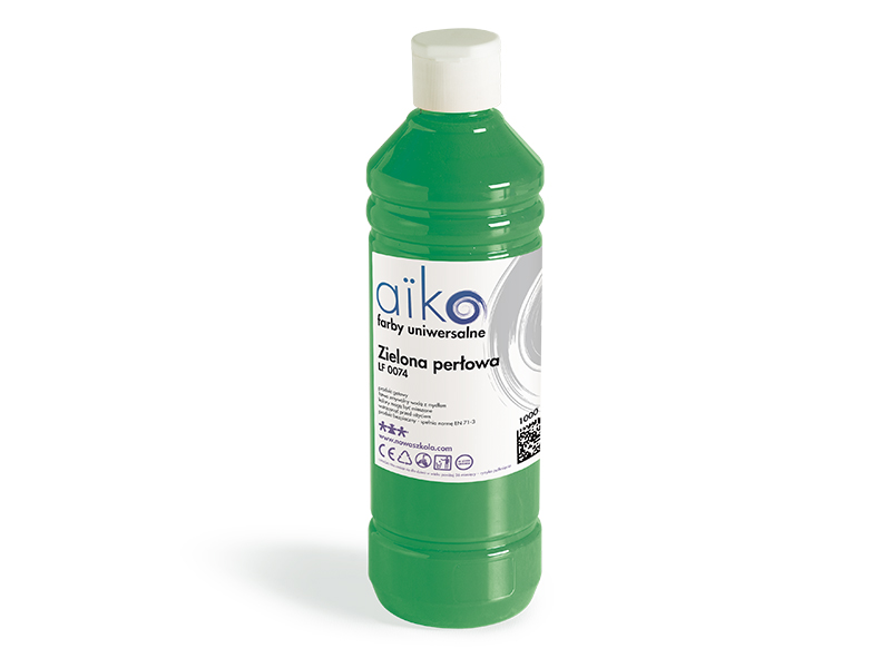 Perleťová tempera 1L zelená