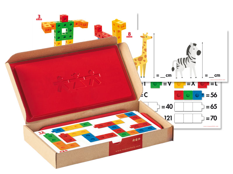 Stavebnice MATEMATICKÉ MULTIBLOKY - pracovní karty