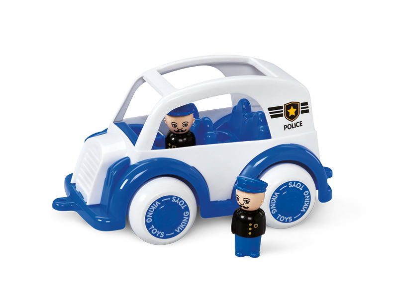 Policejní auto s figurkami