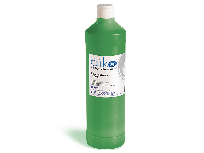 Ekologické barvy Aiko - 0,5 litr, zelená