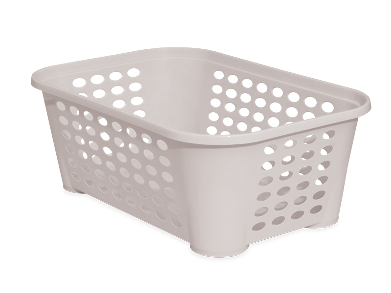 Mini šedý košík