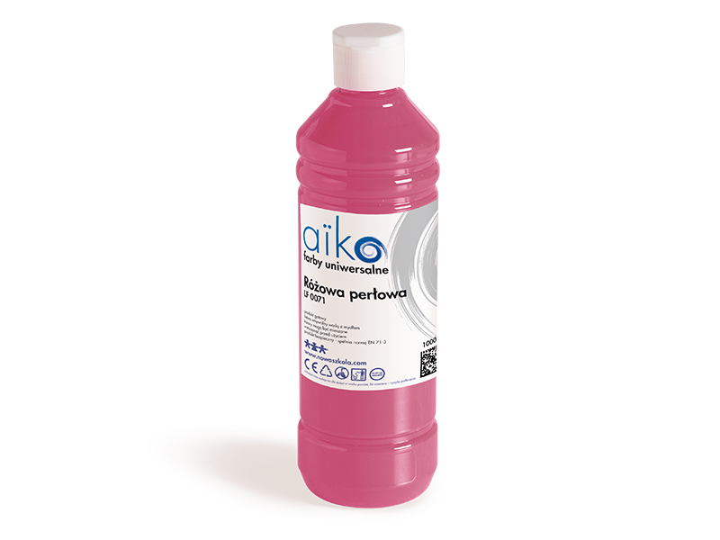 Perleťová tempera 1L růžová