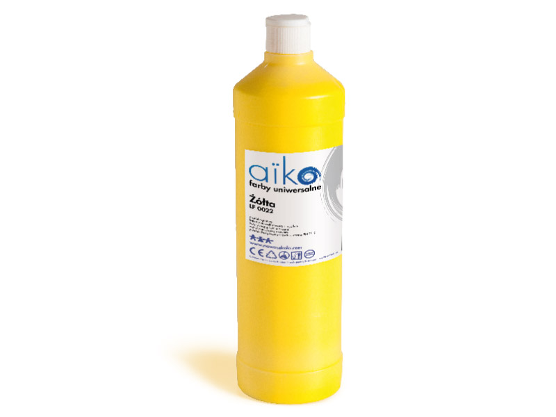 Ekologické barvy Aiko - 1 litr, žlutá